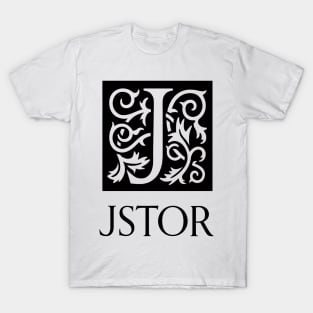 JSTOR Black T-Shirt